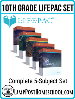 LIFEPAC 10 5-Subject Set 9780740308796.