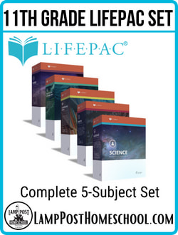 Grade 11 5-Subject Lifepac Set 9780740308802.