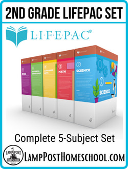 Lifepac 2 Complete 5-Subject Set 9780740308710.