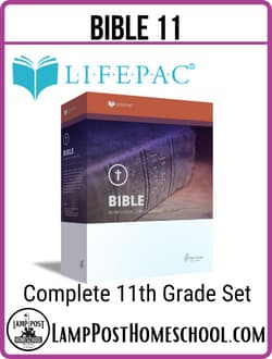 LifePac 11th Grade Bible Set 9781580956321.