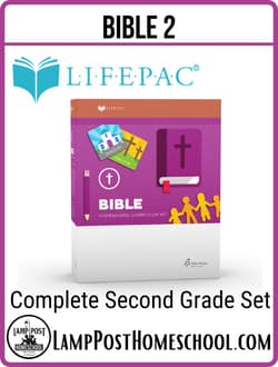 LifePac 2nd Grade Bible Set 9780867170030.