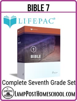 LifePac 7 Bible Set 9781580956208.