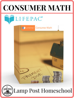 Lifepac Consumer Math Set, 9780740303302.