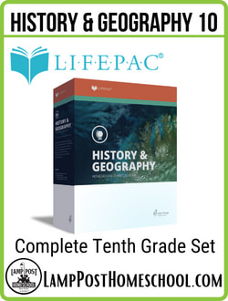 LIFEPAC History and Geography 10 Set 9781580956574.