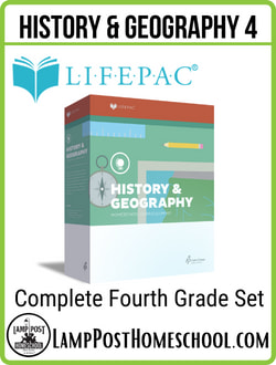 LIFEPAC 4th Grade History Set 9781580956482.