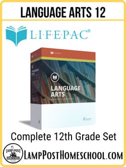 LIFEPAC 12th Grade Language Arts Set 9781580957090.