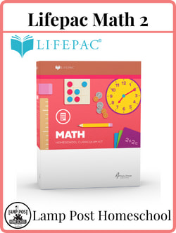 Lifepac Math 2 Set 9781580957168.