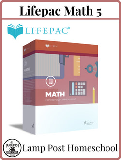 LIFEPAC Math 5th Grade Mathematics Set 9780740334924.