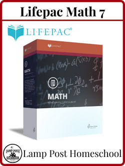 Lifepac Math 7 Set, 9780740331770.