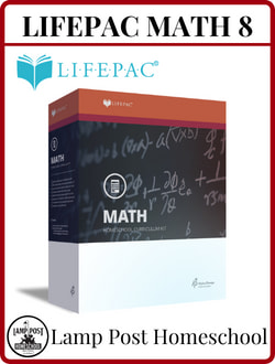 Lifepac Math 8 Set, 9780740331909.