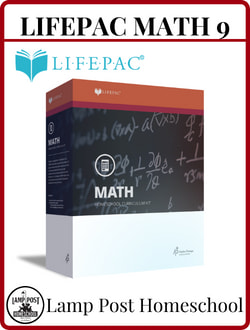 Lifepac Math 9 Algebra 1 Set, 9780867170900.