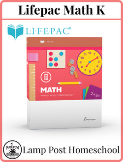 LIfepac Math Kindergarten Set, 9780867178388.