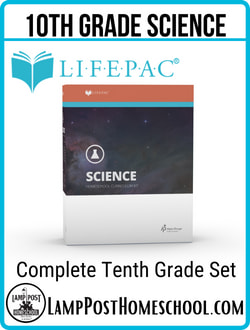 LIFEPAC Science 10 Set 9780867172454.