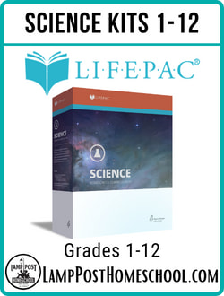 Lifepac Science Kits for Grades 1-12.