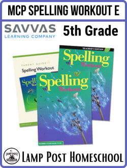 Savvas Modern Curriculum Press Spelling Workout 2002 Level E Homeschool Bundle 9781428432710.
