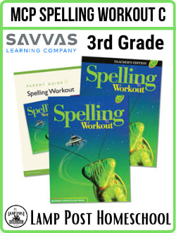 Savvas MCP Spelling Workout Level C Homeschool Bundle Grade 3 9781428432697.