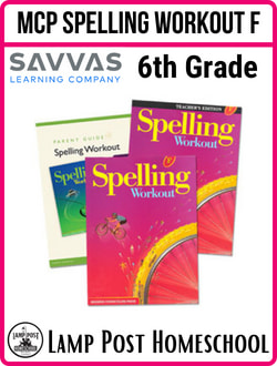 Savvas MCP Spelling Workout 2002 Level F Homeschool Bundle 9781428432727.