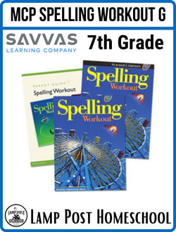 Savvas MCP Spelling Workout 2002 Level G Homeschool Bundle 9781428432734.