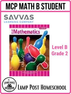 Savvas MCP Mathematics Level B Kit 9780765273826 - Lamp Post Homeschool ...