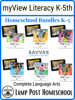 myView Literacy Homeschool Bundles by Savvas - Lamp Post Homeschool ...