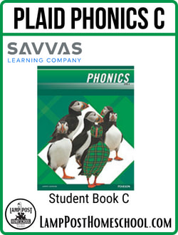 Savvas Plaid Phonics C - Lamp Post Homeschool Curriculum