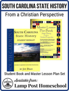 South Carolina State History Courses - Lamp Post Homeschool Curriculum