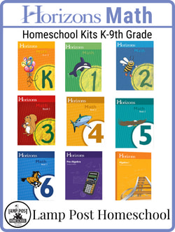 Horizons Math Homeschool Kits Gr. K-9.