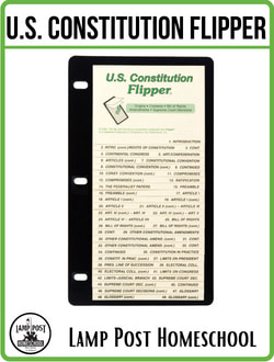 US Constitution Flipper Guide 9781878383655.