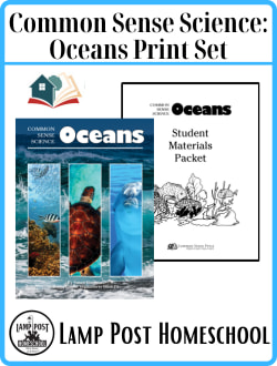 Common Sense Science Oceans Print Set.