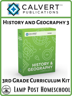 Calvert History & Geography 3 Curriculum Kit 9780740341663.