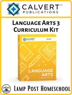 Calvert Language Arts 3 Curriculum Kit 9780740341670.