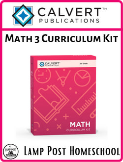 Calvert 3rd Grade Math Complete Kit 9780740341687.