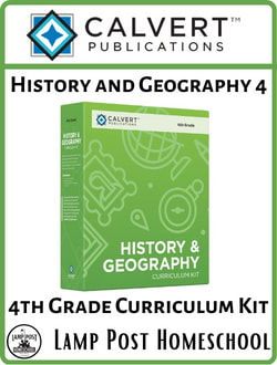 Calvert History & Geography 4 Curriculum Kit 9780740341823.