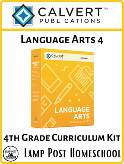 Calvert Language Arts 4 Curriculum Kit 9780740341946.