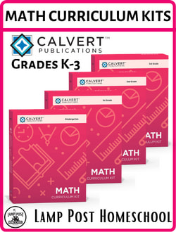 Calvert Math K-3 Curriculum Kits.