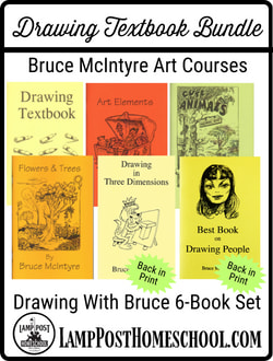 Drawing with Bruce 6-Book Art Bundle by Bruce McIntyre