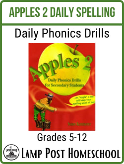 Apples 2 Daily Spelling Drills For Secondary Students 9780975854372.