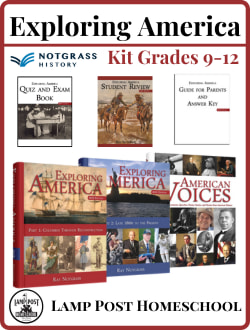 Exploring America Kit [Includes the Curriculum Package and the Student Review Pack 9781609999971KIT.