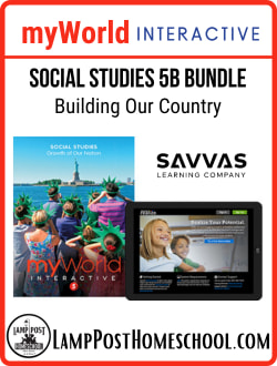Savvas myWorld Social Studies 5B Bundle 9781428478305.