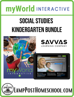 Savvas myWorld Social Studies Bundle Kindergarten 9781428478244.