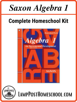 Saxon Algebra 1 Homeschool Kit 9781600329715.