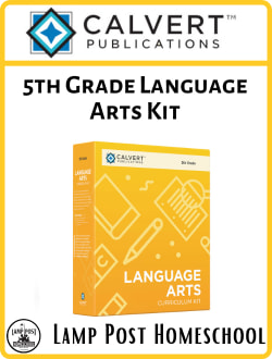 Calvert Language Arts 5 Curriculum Kit 9780740342431.