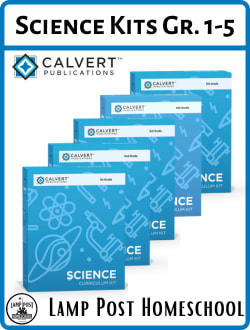 Calvert Homeschool Science Kits Grades 1-5.