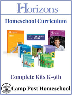 Horizons Complete Curriculum Kits Lamp Post Homeschool