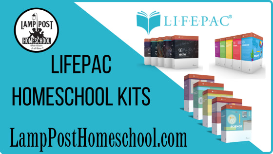 Lifepac Complete Homeschool Kits at LampPostHomeschool.com.