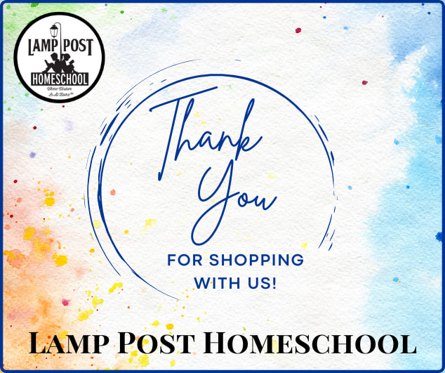 Success! Thank you for shopping at https://LampPostHomeschool.com.