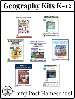 Complete Homeschool Geography Kits.