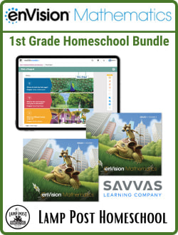 Savvas enVision Math 1st Grade Homeschool Bundle 9798213022612.