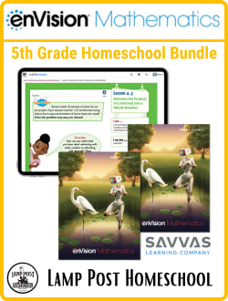 Savvas enVision Math 5th Grade Homeschool Bundle 9798213022650.