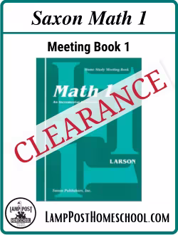 Saxon Math 1 Meeting Book 1st Edition 9781565770225